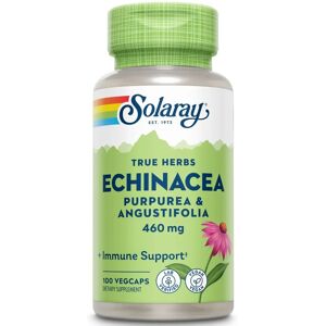 Solaray Echinacea Angustifolia Purpurea - 460 mg - 100 capsules végétales - Publicité Solaray Echinacea Angustifolia Purpurea - 460 mg - 100 capsules végétales - Publicité