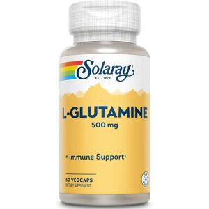 Solaray L-Glutamine 500mg - Vegetarian Capsules Solaray L-Glutamine 500mg - Vegetarian Capsules