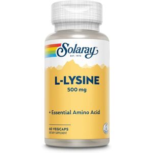 Solaray L-Lysin 500 mg - Nahrungsergänzung Solaray L-Lysin 500 mg - Nahrungsergänzung