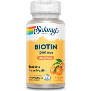 Solaray Biotin 1000mcg - Vitamins & Supplements Solaray Biotin 1000mcg - Vitamins & Supplements