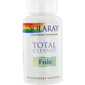 Solaray Total Cleanse Foie - Capsules Végétales - Complément Alimentaire - Publicité Solaray Total Cleanse Foie - Capsules Végétales - Complément Alimentaire - Publicité