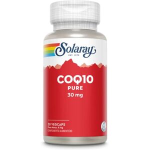 Solaray Pure Q10 Coenzyme 30 Capsules - Dietary Supplement Solaray Pure Q10 Coenzyme 30 Capsules - Dietary Supplement