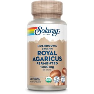 Solaray Royal Agaricus 500mg - Fungo fermentato biologico, Vegano - 60 Veg Caps Solaray Royal Agaricus 500mg - Fungo fermentato biologico, Vegano - 60 Veg Caps