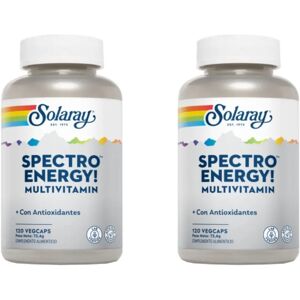 Solaray Spectro Energy - Multivitamin - Vegetarian - Antioxidant - 120 VegCaps Solaray Spectro Energy - Multivitamin - Vegetarian - Antioxidant - 120 VegCaps