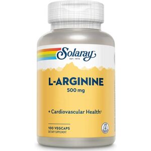 Solaray L-Arginina 500 mg - Integratore Muscolare Solaray L-Arginina 500 mg - Integratore Muscolare