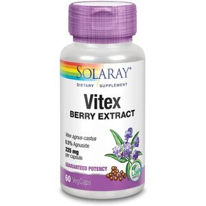 Solaray Vitex Vitex 60 Capsule - Integratore erboristico Solaray Vitex Vitex 60 Capsule - Integratore erboristico