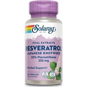 Solaray Super Resveratrol 250 Mg - Cardiovascular Support Solaray Super Resveratrol 250 Mg - Cardiovascular Support