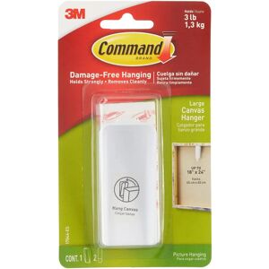 3M Command White Canvas Hanger Large - Wall Hanger 3M Command White Canvas Hanger Large - Wall Hanger