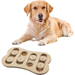 Spot Seek-A-Treat Shuffle Bone Interactieve Hondenspeelgoed en Puzzel - Pakket van 1 Spot Seek-A-Treat Shuffle Bone Interactieve Hondenspeelgoed en Puzzel - Pakket van 1