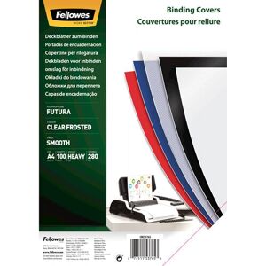 Fellowes Futura vazba obal - Transparentní plast A4 100 kusů Fellowes Futura vazba obal - Transparentní plast A4 100 kusů
