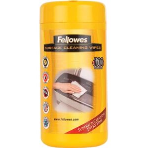Fellowes Limpeza de Superfícies - Toalhas Umedecidas - Branca - 100 Folhas Fellowes Limpeza de Superfícies - Toalhas Umedecidas - Branca - 100 Folhas