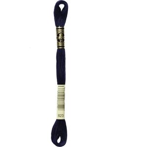 DMC Embroidery Thread 6-Strand Cotton Dark Navy Blue - Embroidery Thread DMC Embroidery Thread 6-Strand Cotton Dark Navy Blue - Embroidery Thread