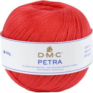 DMC Petra 5 Ljus Röd Virkargarn - Virkning & Stickning DMC Petra 5 Ljus Röd Virkargarn - Virkning & Stickning