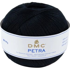 DMC Petra Size 5 Black Crochet Cotton Thread - Crochet Cotton Thread DMC Petra Size 5 Black Crochet Cotton Thread - Crochet Cotton Thread