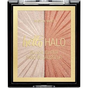 Wet n Wild MegaGlo Hello Halo Blusher Lighter - Blusher and Highlighter Duo Wet n Wild MegaGlo Hello Halo Blusher Lighter - Blusher and Highlighter Duo