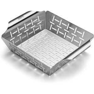 Weber 6481 Stainless Steel Grilling Basket - Small Deluxe Tool Weber 6481 Stainless Steel Grilling Basket - Small Deluxe Tool
