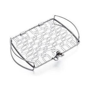 Accesorio para barbacoa Weber Modelo 6470 - Cesta de acero inoxidable para pescado y verduras Accesorio para barbacoa Weber Modelo 6470 - Cesta de acero inoxidable para pescado y verduras
