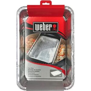 Weber Model 6416 Aluminum Rectangular Baking Tray - Baking Tray Weber Model 6416 Aluminum Rectangular Baking Tray - Baking Tray