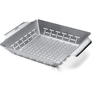 Panier de Gril en Acier Inoxydable Weber Deluxe pour Légumes & Viande - 6434 Panier de Gril en Acier Inoxydable Weber Deluxe pour Légumes & Viande - 6434