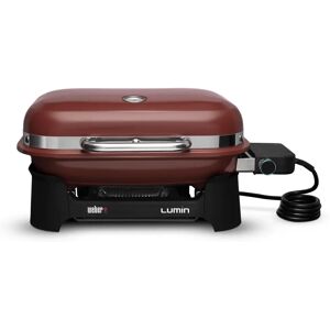 Weber Lumin Kompakt Elektrisch Rot - Barbecue für 4 Personen Weber Lumin Kompakt Elektrisch Rot - Barbecue für 4 Personen