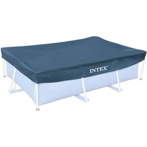 Housse de piscine rectangulaire Intex 28037 - 4x2m vinyle - Publicité Housse de piscine rectangulaire Intex 28037 - 4x2m vinyle - Publicité