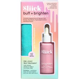 Sliick Buff & Brighten Kit - Hudvård mot inåtväxta hår Sliick Buff & Brighten Kit - Hudvård mot inåtväxta hår