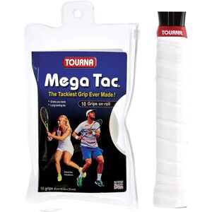 Overgrip Tourna Mega Tac Blanc - Overgrip - Publicité Overgrip Tourna Mega Tac Blanc - Overgrip - Publicité