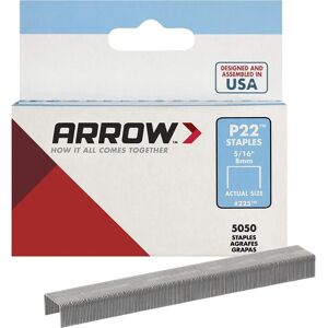 Arrow P22 Staples 8mm - Staples for P22 Gun - 5050 Count Arrow P22 Staples 8mm - Staples for P22 Gun - 5050 Count