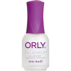 Orly Polishield All-In-One Topcoat - High Shine, Quick Dry, 18ml Orly Polishield All-In-One Topcoat - High Shine, Quick Dry, 18ml