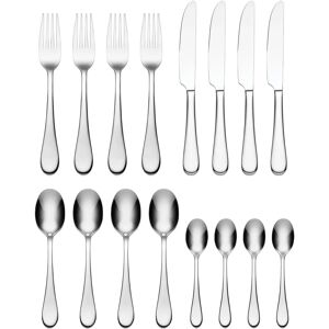 Oneida Icarus 16 Piece Cutlery Set - Stainless Steel, Rust Resistant Oneida Icarus 16 Piece Cutlery Set - Stainless Steel, Rust Resistant