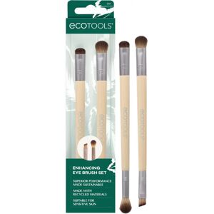 EcoTools EcoTools Ensemble de 2 Pinceaux pour les Yeux - Maquillage - Publicité EcoTools EcoTools Ensemble de 2 Pinceaux pour les Yeux - Maquillage - Publicité