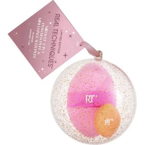 Real Techniques Miracle 2-en-1 Powder Puff Ornement - Éponge de maquillage - Publicité Real Techniques Miracle 2-en-1 Powder Puff Ornement - Éponge de maquillage - Publicité