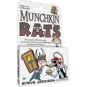 Steve Jackson Games Munchkin Rats - Jeu de Fête - Amusant et Captivant - Publicité Steve Jackson Games Munchkin Rats - Jeu de Fête - Amusant et Captivant - Publicité