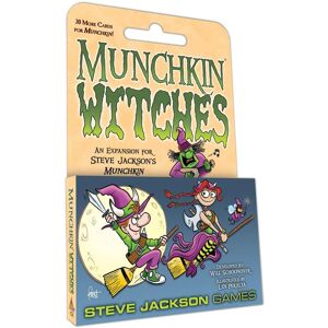 Pack de expansión de 30 cartas de brujas Munchkin - Juego de mesa Pack de expansión de 30 cartas de brujas Munchkin - Juego de mesa