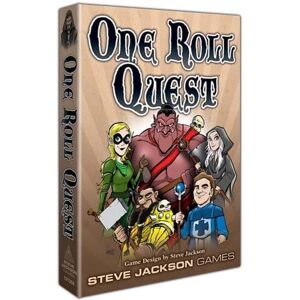 Steve Jackson Games One Roll Quest 2e Brettspel - Äventyr i ett kast Steve Jackson Games One Roll Quest 2e Brettspel - Äventyr i ett kast