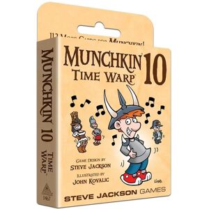 Steve Jackson Games Munchkin 10 Time Warp Jeu de Cartes - Publicité Steve Jackson Games Munchkin 10 Time Warp Jeu de Cartes - Publicité