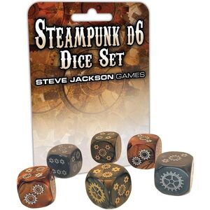 Steve Jackson Games Steampunk D6 Dice Set - Dice Set Steve Jackson Games Steampunk D6 Dice Set - Dice Set