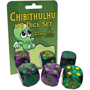 Steve Jackson Games Chibithulhu D6 Würfelset - Rollenspieldice Steve Jackson Games Chibithulhu D6 Würfelset - Rollenspieldice