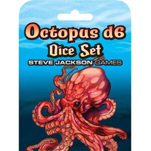 Steve Jackson Games Octopus D6 Dice Set - Fantasy Gaming Accessory Steve Jackson Games Octopus D6 Dice Set - Fantasy Gaming Accessory