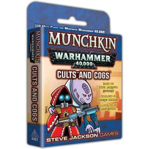 Steve Jackson Games Warhammer 40K Cults and Cogs Kortspel - SJG-4487 Steve Jackson Games Warhammer 40K Cults and Cogs Kortspel - SJG-4487