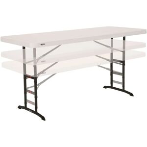 Table Pliante en Acier et Plastique Blanc Rectangulaire Lifetime - 183 x 76 cm - Publicité Table Pliante en Acier et Plastique Blanc Rectangulaire Lifetime - 183 x 76 cm - Publicité