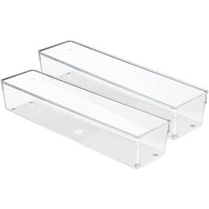 InterDesign iDesign Linus Drawer Organizer - Drawer Divider, 2 Pack InterDesign iDesign Linus Drawer Organizer - Drawer Divider, 2 Pack