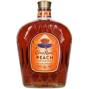 Whisky à la pêche Crown Royal PEACH - 1L - Publicité Whisky à la pêche Crown Royal PEACH - 1L - Publicité