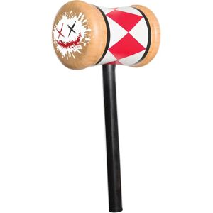 Rubie's Harley Quinn Mallet Halloween Villain Fancy Dress Costume Accessory - Black Rubie's Harley Quinn Mallet Halloween Villain Fancy Dress Costume Accessory - Black