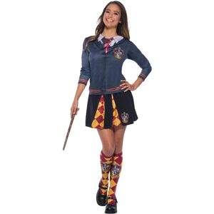 Gryffindor Skirt - Official Harry Potter Costume, Black, Yellow, Purple - Adult Gryffindor Skirt - Official Harry Potter Costume, Black, Yellow, Purple - Adult