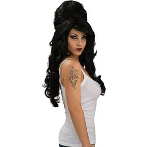 Rubie's Amy Winehouse Rehab Black Beehive 60s Women Costume Wig - Costumes Rubie's Amy Winehouse Rehab Black Beehive 60s Women Costume Wig - Costumes