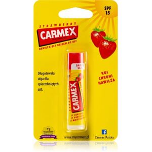 Balsam do ust Truskawkowy SPF 15 Carmex - Nawilżający, 4,25g Balsam do ust Truskawkowy SPF 15 Carmex - Nawilżający, 4,25g