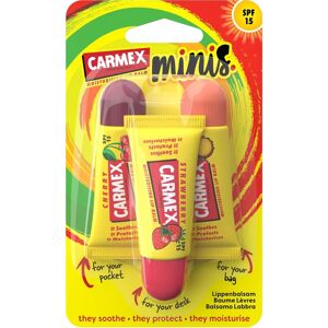 Carmex Carmex Baume à Lèvres Mini SPF15 - Baume à lèvres - Lot de 3 - Publicité Carmex Carmex Baume à Lèvres Mini SPF15 - Baume à lèvres - Lot de 3 - Publicité
