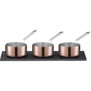 SCANPAN Maitre D' Copper Mini Saucepan & Slateboard Set - Cookware set SCANPAN Maitre D' Copper Mini Saucepan & Slateboard Set - Cookware set