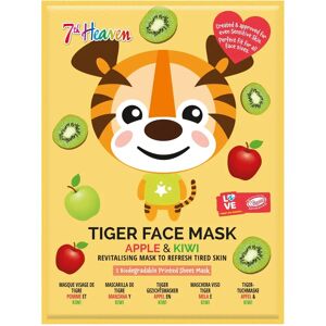 Montagne Jeunesse Tiger Facial Mask - Animal, Fabric, Apple & Strawberry - Facial Mask Montagne Jeunesse Tiger Facial Mask - Animal, Fabric, Apple & Strawberry - Facial Mask